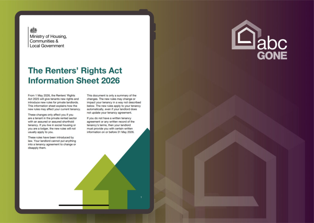 The Renters’ Rights Act Information Sheet: What Tenants Need to Know