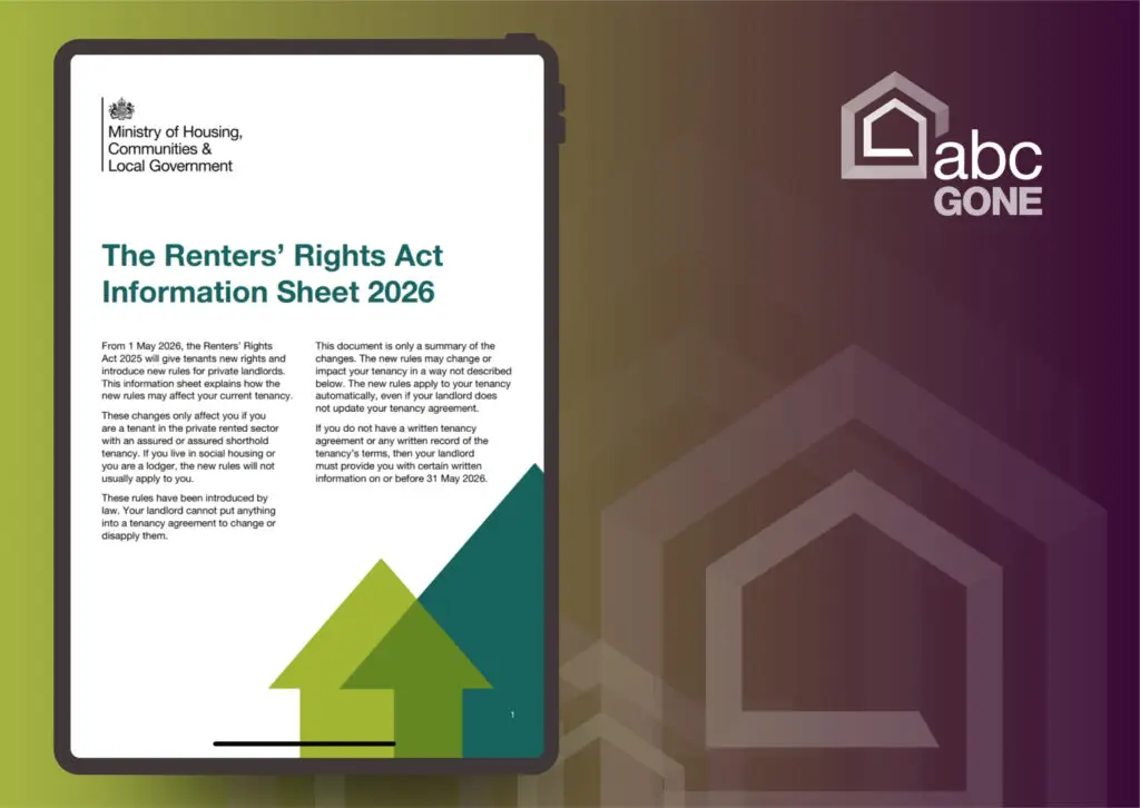 The Renters’ Rights Act Information Sheet: What Tenants Need to Know